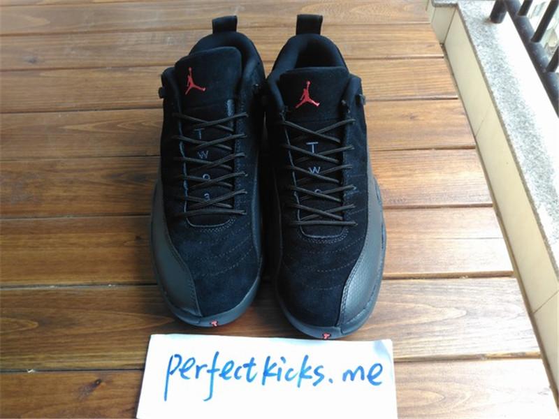 Authentic Air Jordan 12 Low BlackMax Orange